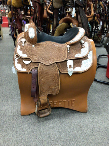 C2688 Used Billy Royal Western Show Saddle 16" Wide